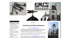 Desktop Screenshot of cromarty-courthouse.org.uk