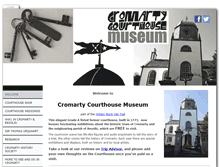 Tablet Screenshot of cromarty-courthouse.org.uk